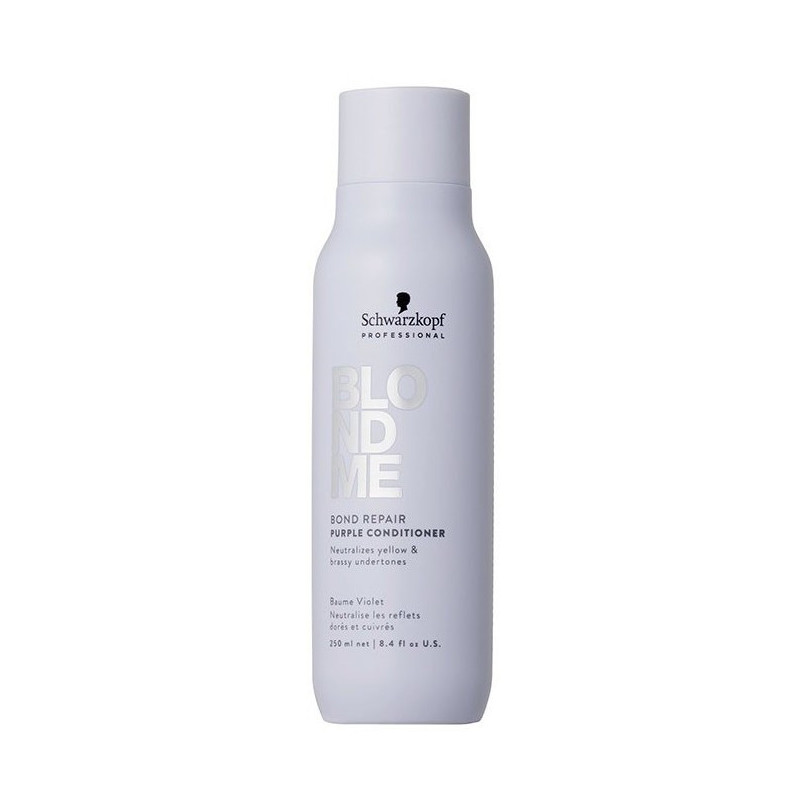 Schwarzkopf Blondme Bondr Purple Conditioner (250ml)